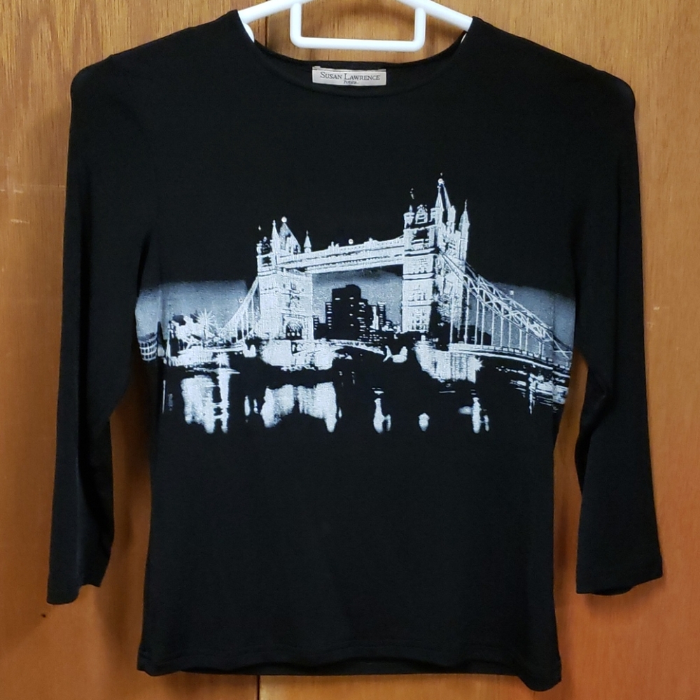 Tower Bridge Graphic Top